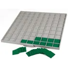 Safe, BEBA Maxi, Felt - Green - 144 compartments (22.5x22.5 mm.)  ■ per 1 complete drawer