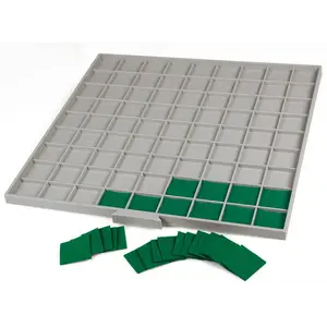 Safe BEBA -Maxi Felt green, 64 compartments 33,6 x 33,6 mm.