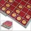 BEBA Maxi, Feutre - Rouge - 1 compartiment (283 x 283 mm.)