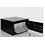 BEBA Maxi, Vault suitable for 10 drawers (9 mm.) without content - lockable - Black - dim: 400 x 380 x 220 mm.