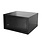 BEBA Maxi, Vault suitable for 10 drawers (9 mm.) without content - lockable - Black - dim: 400 x 380 x 220 mm.