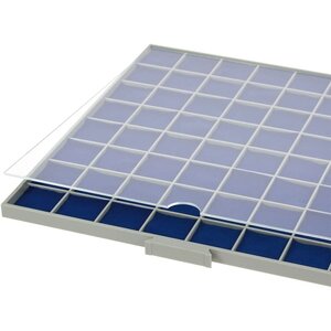 BEBA Maxi, Afdekplaat voor lade - Transparant 2mm. dik