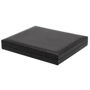 Casjeute de présentation, Nova Deluxe UNO - pour Jeux de pièces en PP 160 x 100 mm. (2 pcs.) Noir - dim: 245 x 200 x 35 mm.