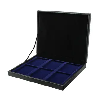 Casjeute de présentation, Nova Deluxe UNO - pour Jeux de pièces en PP 160 x 100 mm. (2 pcs.) Noir - dim: 245 x 200 x 35 mm.