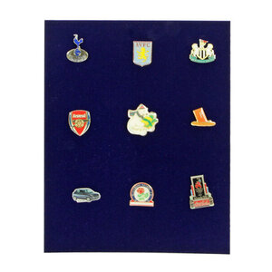 Stacking element, Nova Exquiste - suitable for Pins and Medals - Mahoney color - dim: 245 x 200 x 35 mm.