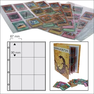 Sheets TCG, Compact A4 - equiped with 9 compartments (67 x 90)