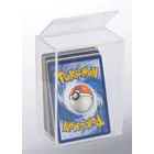 Safe, Acrylic, Presentation Box - convient pour les cartes Pokemon - dim: 80x50x110 mm. ■ par pc.