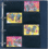 Compact A4, Sheets (4 rings) 4 x 2 compartments (105 x 70 mm.) Transp/w. black foil for double-sided use - dim: 210 x 255 mm.