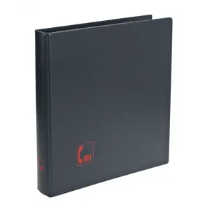Favorit, Blätter (14 Ringe) 5 x 2er Einteilung (87 x 57 mm.) inkl. Etiketten - Transparent - Abm: 270 x 297 mm.
