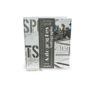 Album (4 anneaux ) convient pour: Cartes de signature - incl. 20 feuilles - Conceptionimpression - dim: 290 x 325 x 60 mm.