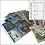 FC, Sheets (4 rings) 4 compartments (108 x 148 mm.) suitable for Postcards - Transparent - dim: 230 x 305 mm.