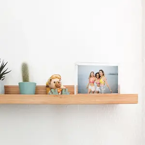 Acrylic, Photo Frame - dim: 165 x 115 x 20 mm.
