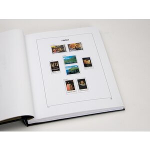 Pre-printed sheet N°:  12 - Faroe Islands - Album I - sheet for Basic album - Year: 1981 - Davo, DeLuxe