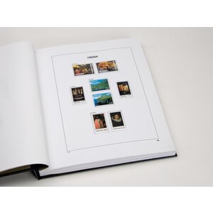 Pre-printed sheet N°:  18 - Faroe Islands - Album I - sheet for Basic album - Year: 1981 - Davo, DeLuxe