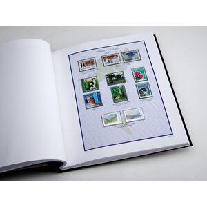 Pre-printed sheet N°:  - Faroe Islands - Album II - sheet for Basic album - Year: 1981 - Davo, DeLuxe