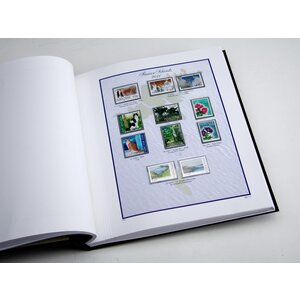 Voordrukblad N°:  - Faroër eilanden - Album II - blad voor Blokken - Jaar: 1981 - Davo, DeLuxe