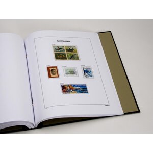 Pre-printed sheet N°: S  1 - U.N.O. Geneva - Album I - sheet for Basic album - Year: 1969 - Davo, DeLuxe