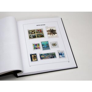 Pre-printed sheet N°:  68 - U.N.O. New York - Album I - sheet for Basic album - Year: 1990 - Davo, DeLuxe