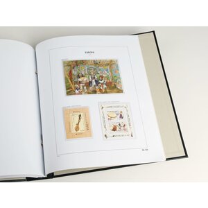 Pre-printed sheet N°: BL 86 - Europe, Blocks - Album XII - sheet for Basic album - Year: 1992 - Davo, DeLuxe