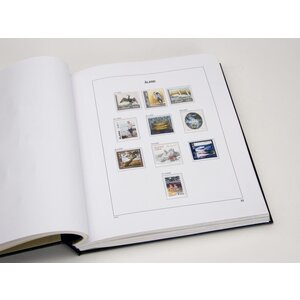 Voordrukblad N°: H  3 - Aland - Album I - blad voor Postzegelboekjes - Jaar: 1981 - Davo, DeLuxe