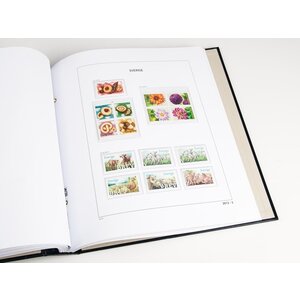 Pre-printed sheet N°:  - Sweden - Album V - sheet for Basic album - Year: 1981 - Davo, DeLuxe