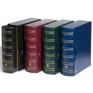 Album Grande Gigant (Classic), incl. slipcase and without sheets - Black - 4 Rings - Dim: 280 x 325 x 100 mm