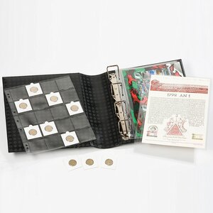 Album Grande Signum (Classic), incl. boite de protection et sans feuilles - Noir - 4 Anneaux - Dim: 280 x 325 x 60 mm