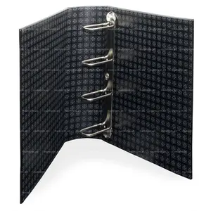 Album Grande Gigant (Classic), incl. cassette en zonder bladen - Blauw - 4 Rings - Afm: 280 x 325 x 100 mm