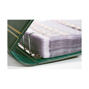 Album Grande Gigant (Classic), incl. slipcase and without sheets - Green - 4 Rings - Dim: 280 x 325 x 100 mm