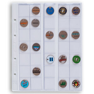 Leuchtturm, Optima coin sheets, 35 coins