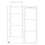 Leuchtturm, feuilles à monnaie Optima, 6 pièces