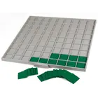 Safe, BEBA Maxi, Felt - Green -  25 compartments (55x55 mm.)  ■ per 1 complete drawer