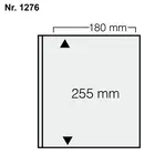 Safe, Artline, Feuilles (4 anneaux)  1 compartiment (180x255 mm.)  Transparent - dim: 205x260 mm. ■ par 5 pcs.
