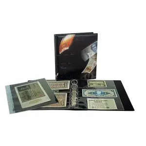 Artline, Sheets (4 rings) 2 compartments (180 x 120 mm.) Transparent - dim: 205 x 260 mm.