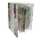 FC, Sheets (4 rings) 3 compartments (215 x 97 mm.) suitable for Banknotes - Transparent - dim: 230 x 305 mm.