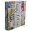 FC, Sheets (4 rings) 3 compartments (215 x 97 mm.) suitable for Banknotes - Transparent - dim: 230 x 305 mm.