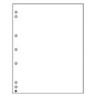 Leuchtturm, Interleaves - model: NUMIS (4 rings) White - dim: 186x223 mm. ■ per 10 pcs.