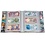 Bills Banknotes, Album (bound) for 600 bills, with 100 sheets - Design print - dim: 245 x 300 x 60 mm.
