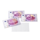 Leuchtturm, Protective cover suitable for banknotes (souvenir) - Transparent - dim: 140x80 mm. ■ per 50 pcs.