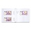 Souvenir Banknotes, Album (bound) Suitable for 200 bills, with 50 sheets - Designprint - dim: 220 x 220 x 50 mm.