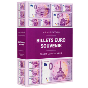 Leuchtturm, album for 0-Euro souvenir Banknotes