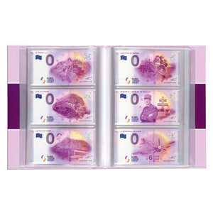 Leuchtturm, album voor 0-Euro souvenir Bankbiljetten