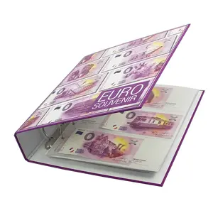 FCm, Album (4 rings) suitable for 0-Euro Banknotes - Germany 2020 - Designprint - dim: 250 x 285 x 60 mm.