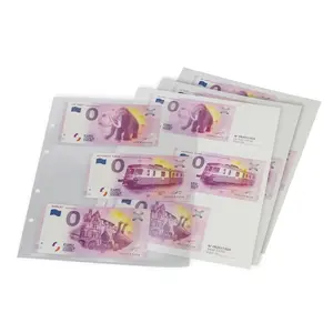 Safe album für 0-Euro souvenir Banknoten Deutschland, Jahr 2018