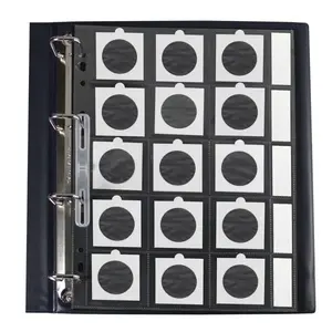 Safe Compact A4 coin sheets, 15 coin holders