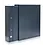 Compact A4, Album (4 rings) zonder inhoud, incl. cassette - Blauw - afm: 275 x 320 x 70 mm.
