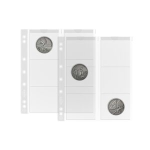 Leuchtturm, Numis coin sheets, 6 coins