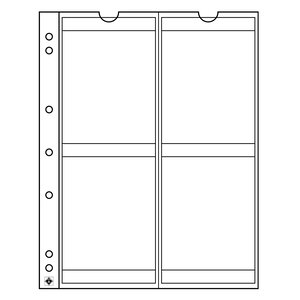 Leuchtturm, Numis, Bladen (4 rings)