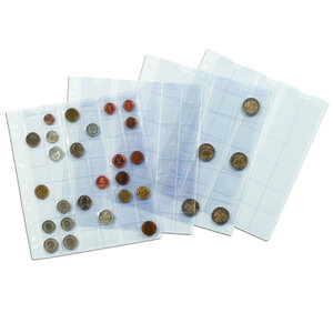 Leuchtturm, feuilles à monnaie Numis, 48 pièces