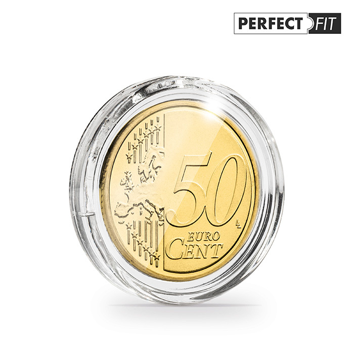 Leuchtturm - ULTRA Coin Capsule Perfect Fit For Krugerrand/ Britannia 1 Oz Silver 10 Pieces 9911